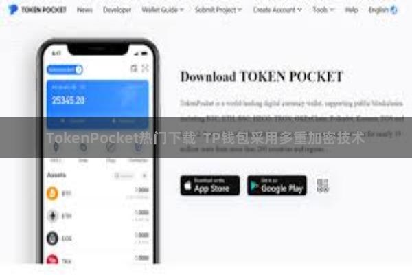 TokenPocket热门下载  TP钱包采用多重加密技术