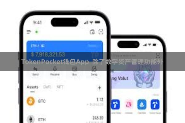 TokenPocket钱包App  除了数字资产管理功能外
